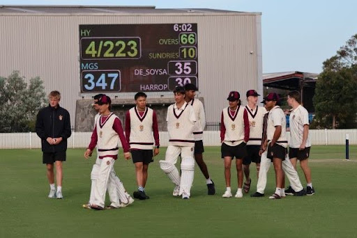 The boys walk off the field with a draw against top of the ladder MGS taking them one step closer to the final